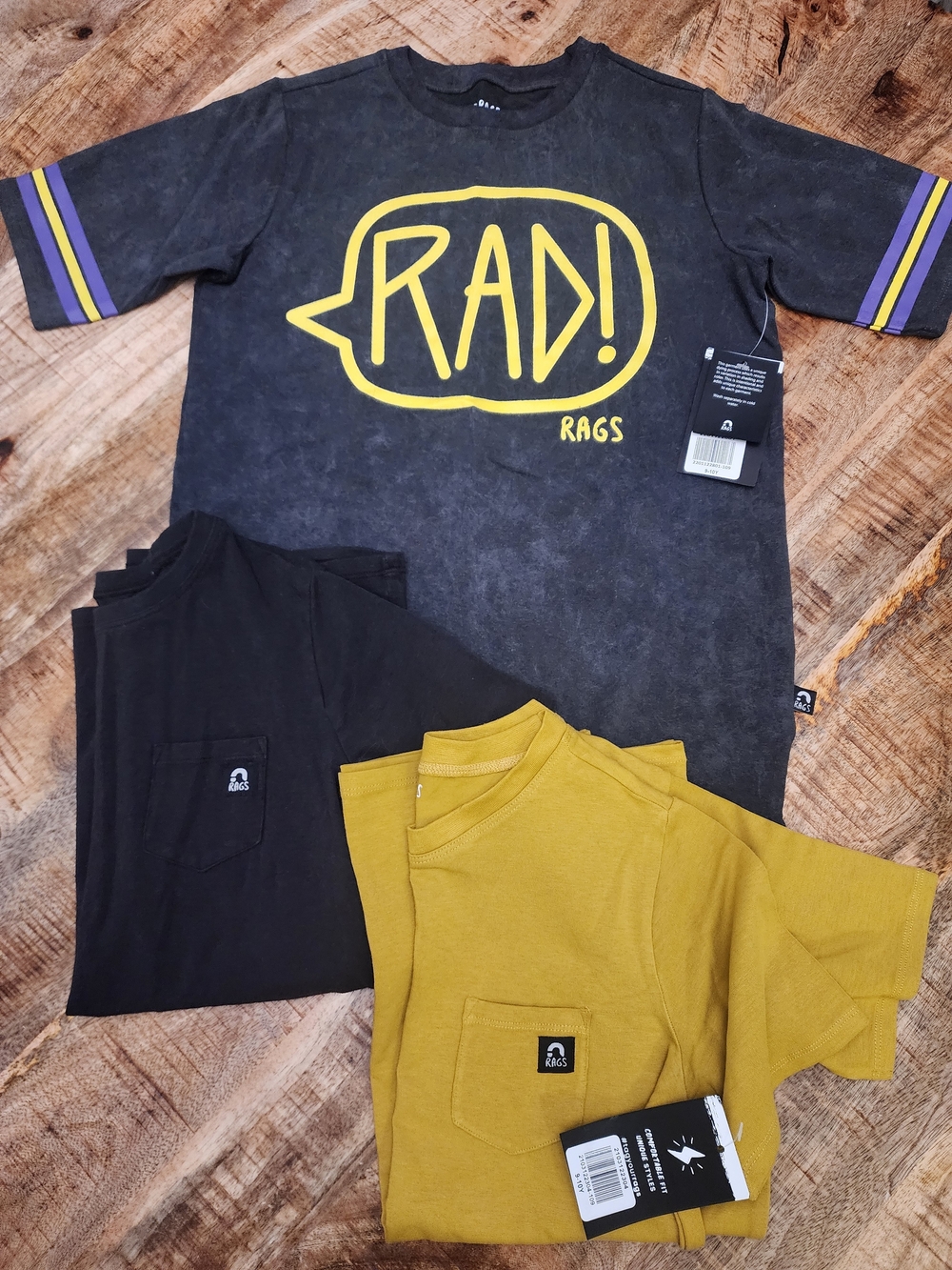 Rags To Raches 9/10 RAD TEES